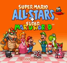Image n° 3 - screenshots  : Super Mario All-Stars + Super Mario World